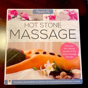 NEW. Hot Stone massage.
